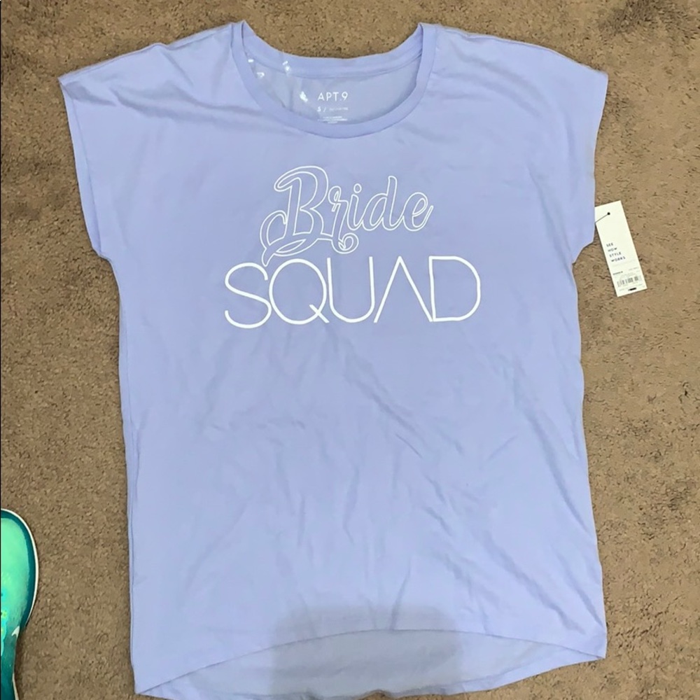 Bride squad shirt